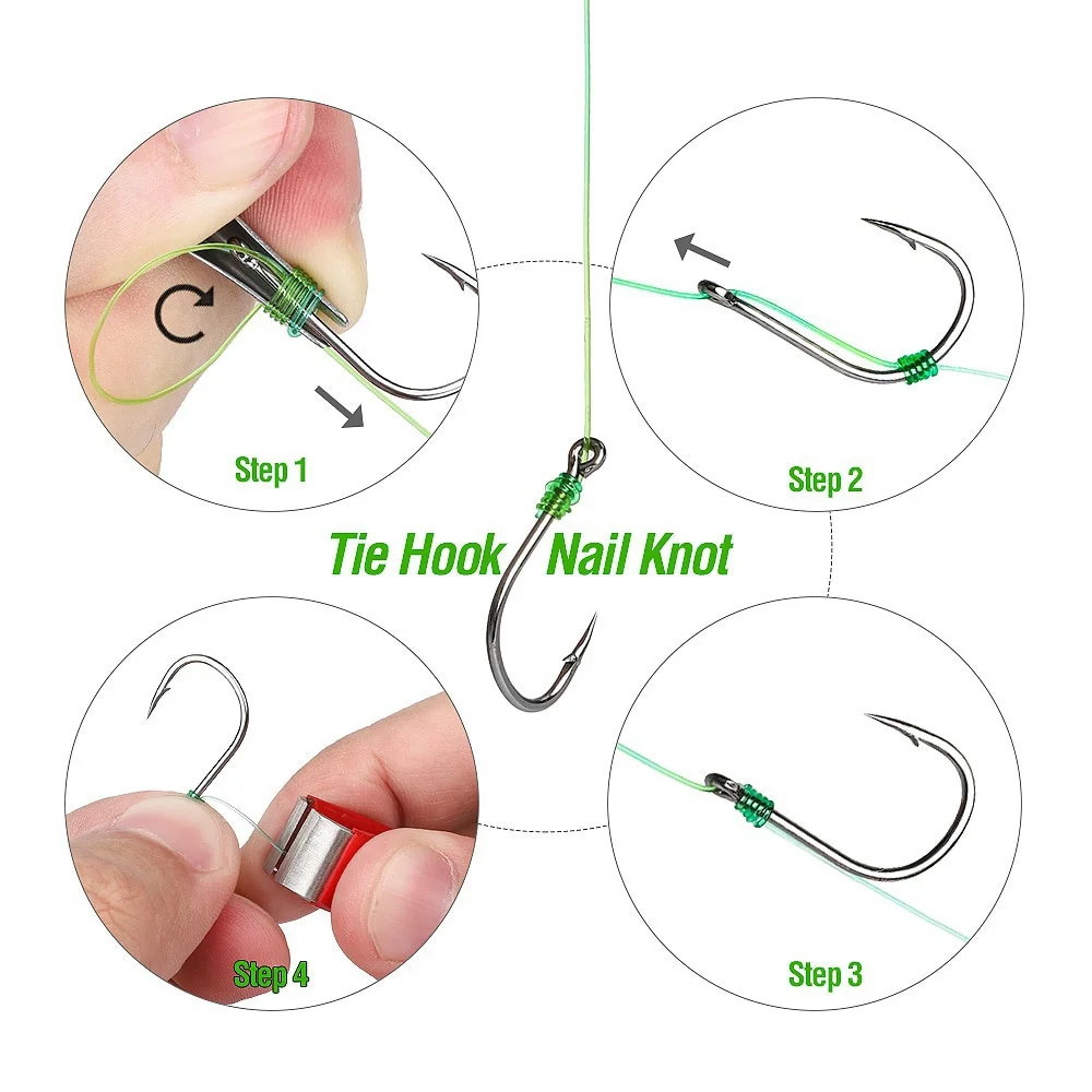 FLYSAND 4-in-1 Quick Tie Nail  - مراجعة Fishing Hook Sharpener وسعره