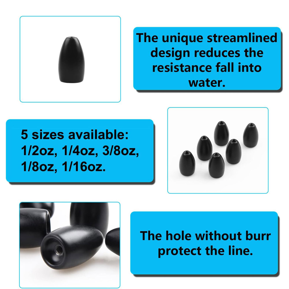 Tungsten Steel Fishing Weights - مراجعة Fishing Hook Jig وسعره