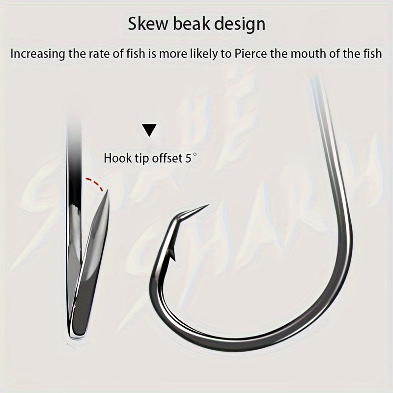 50pcs Circle Hooks Fishing Equ - مراجعة Fishing Hook Circle وسعره