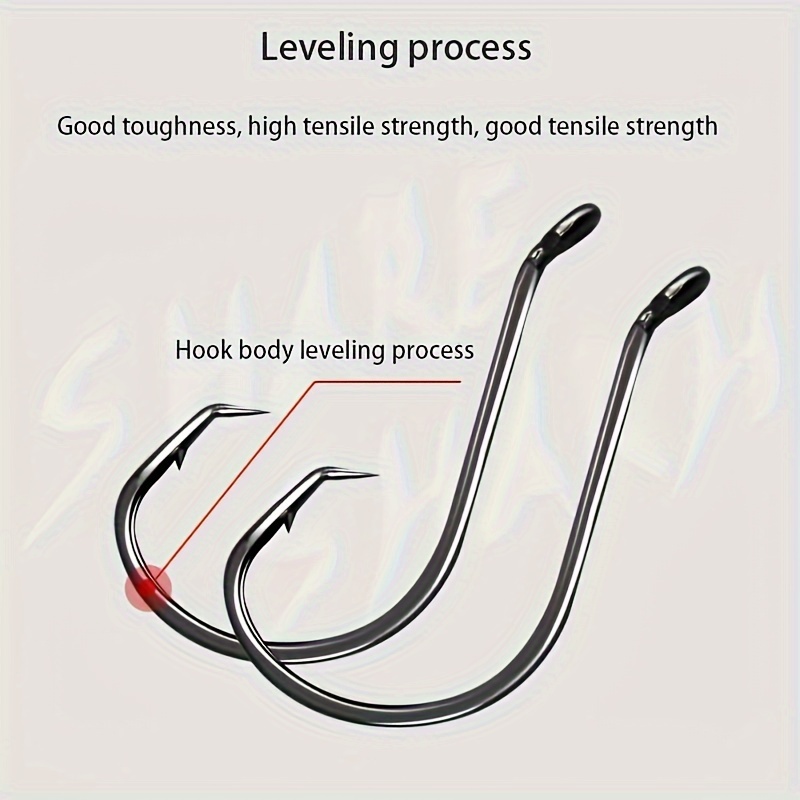 50pcs Circle Hooks Fishing Equ - مراجعة Fishing Hook Circle وسعره
