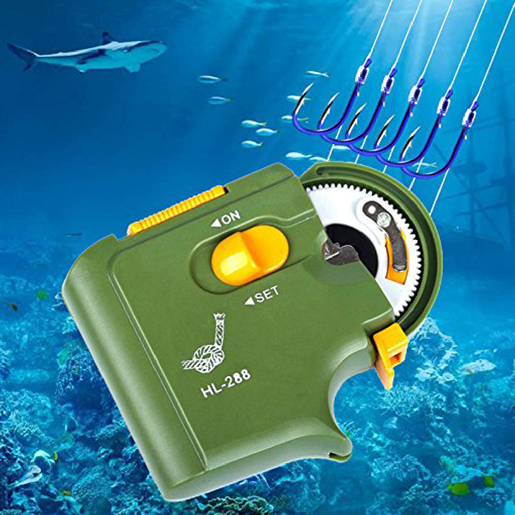Fish Hook Tying Machine HL-288 - مراجعة Fishing Hook Size وسعره