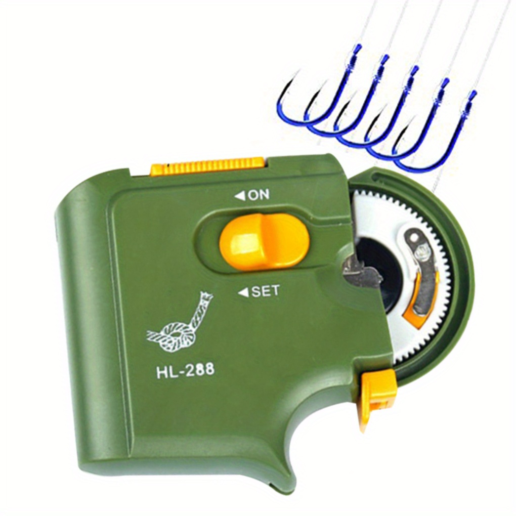 Fish Hook Tying Machine HL-288 - مراجعة Fishing Hook Size وسعره