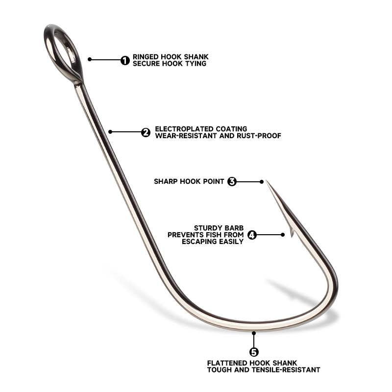 Supercontinent 2#-12# 10pcs Ba - مراجعة Fishing Hook Offset وسعره