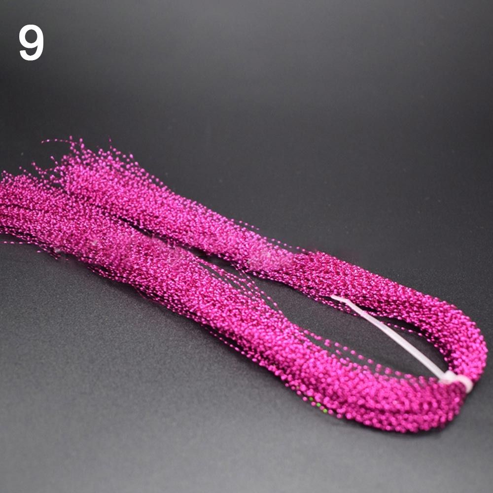New Flash Fly Tying Materials  - مراجعة Fishing Hook Jig وسعره