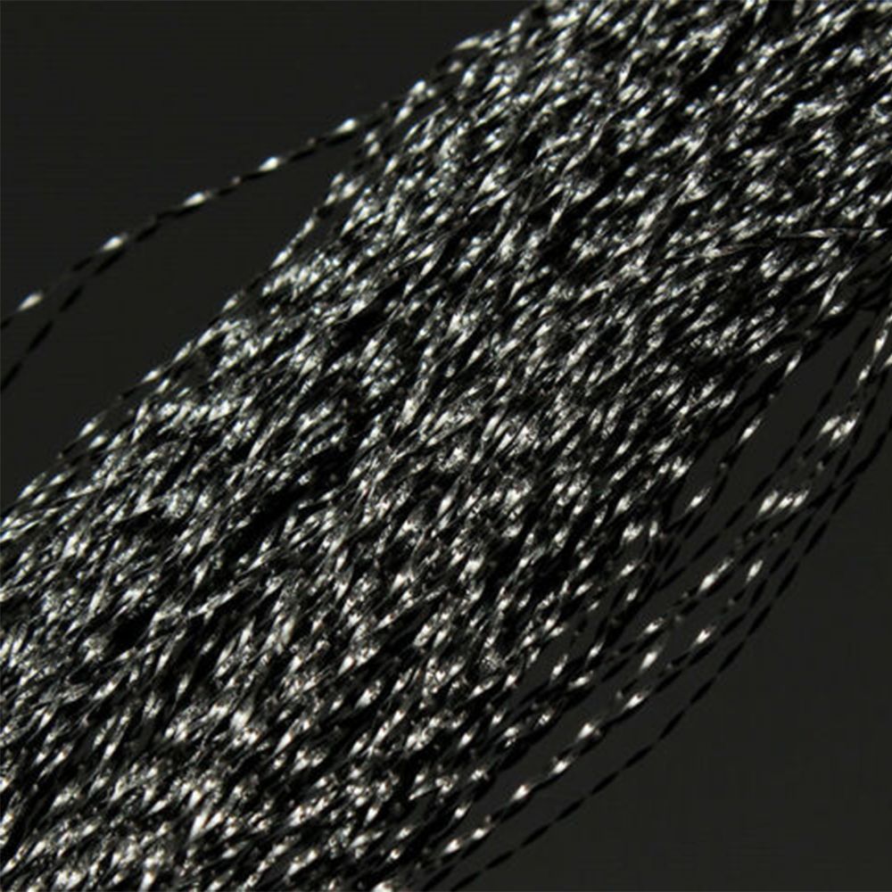 New Flash Fly Tying Materials  - مراجعة Fishing Hook Jig وسعره